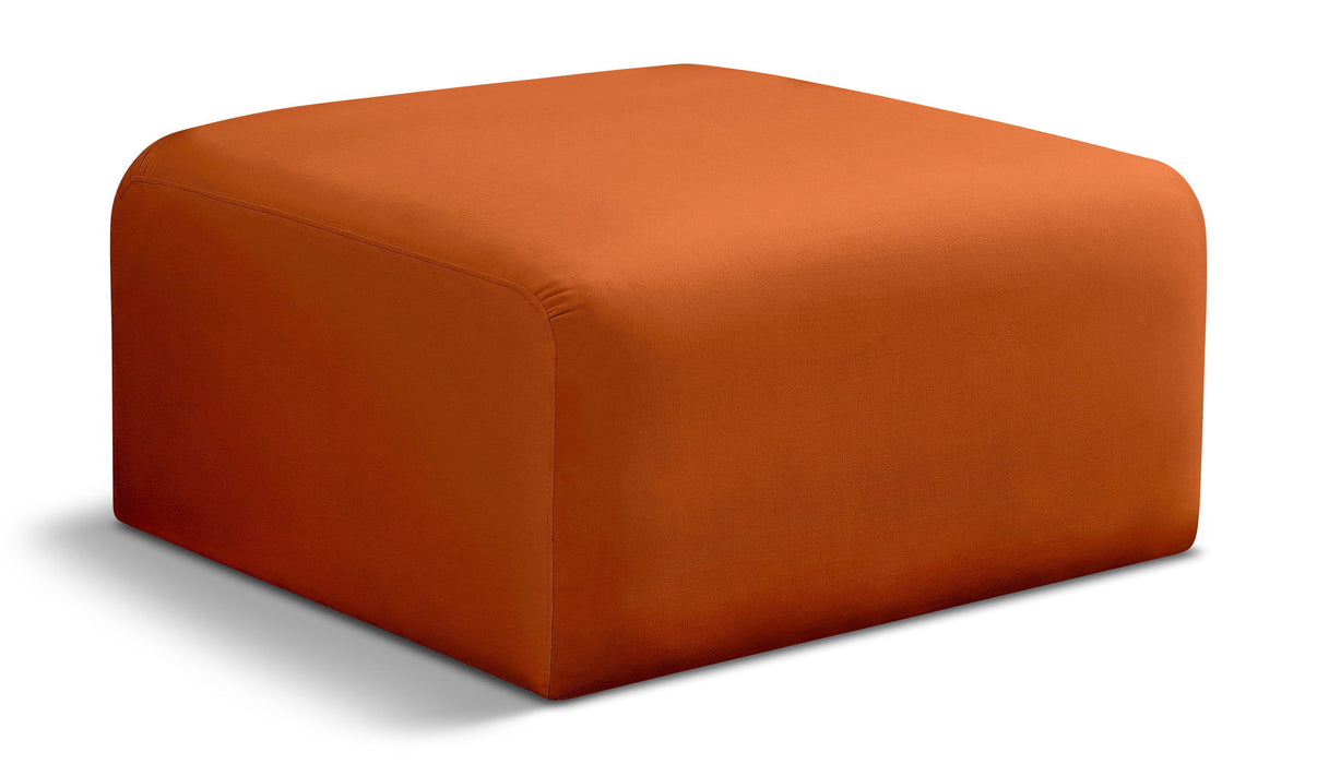 Arc - Velvet Ottoman