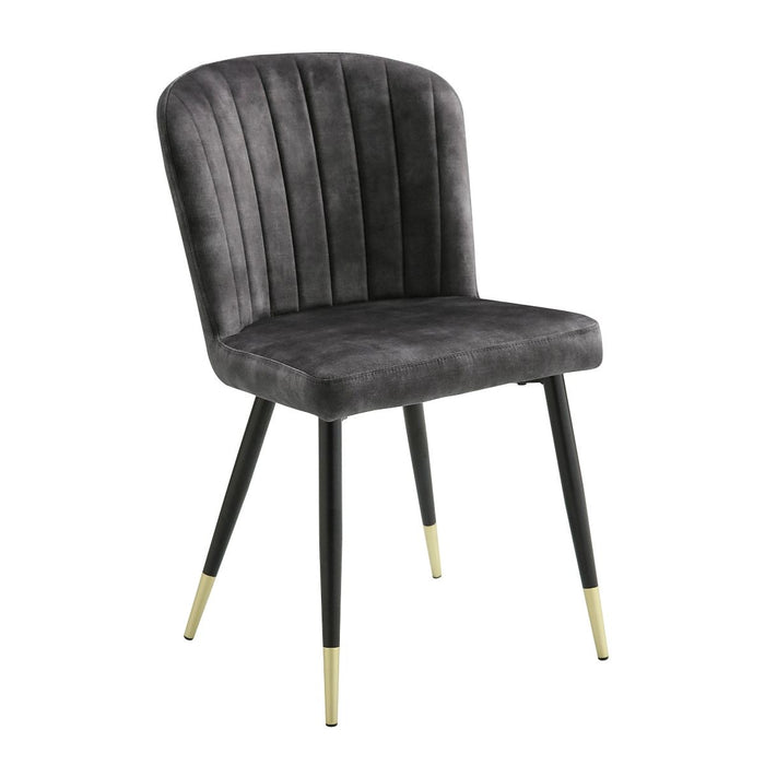 Clemente - Side Chair (Set of 2) - Charcoal