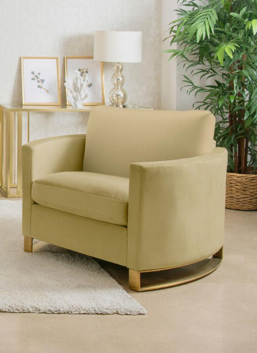 Corliss - Upholstered Arched Arm Accent Chair