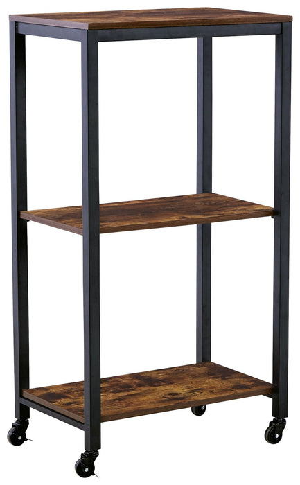 Bevinfield - Bar Cart - Brown / Black