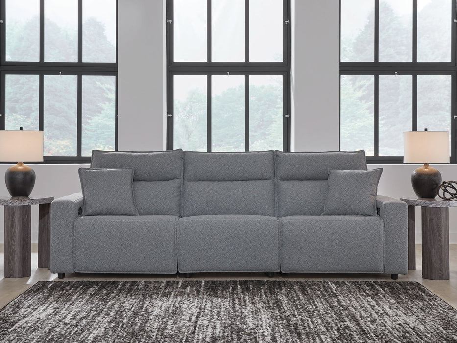 ModMax II - Salt And Pepper - Reclining Sectional