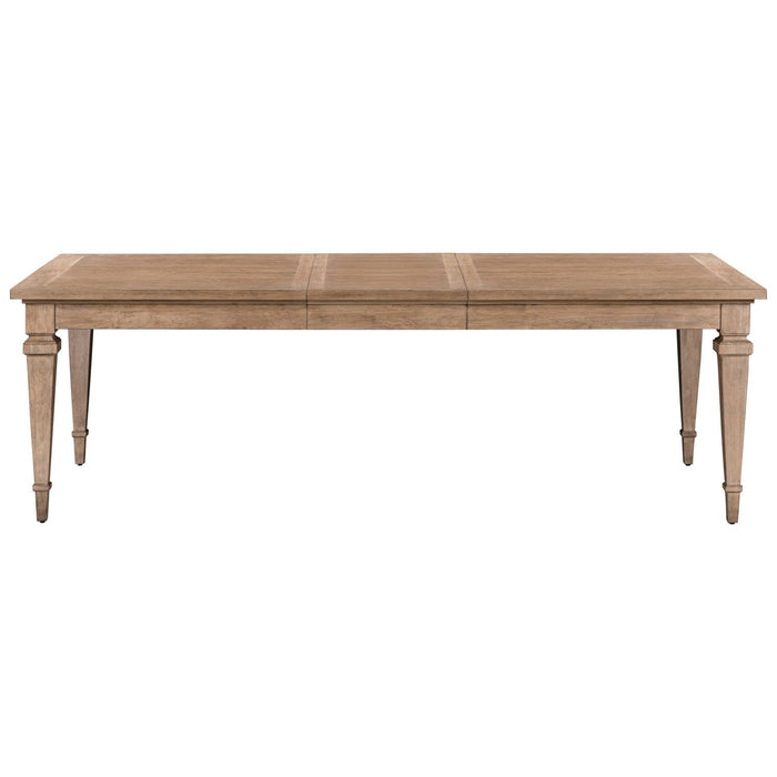 Haven Hills - Rectangular Leg Table - Camel Beige