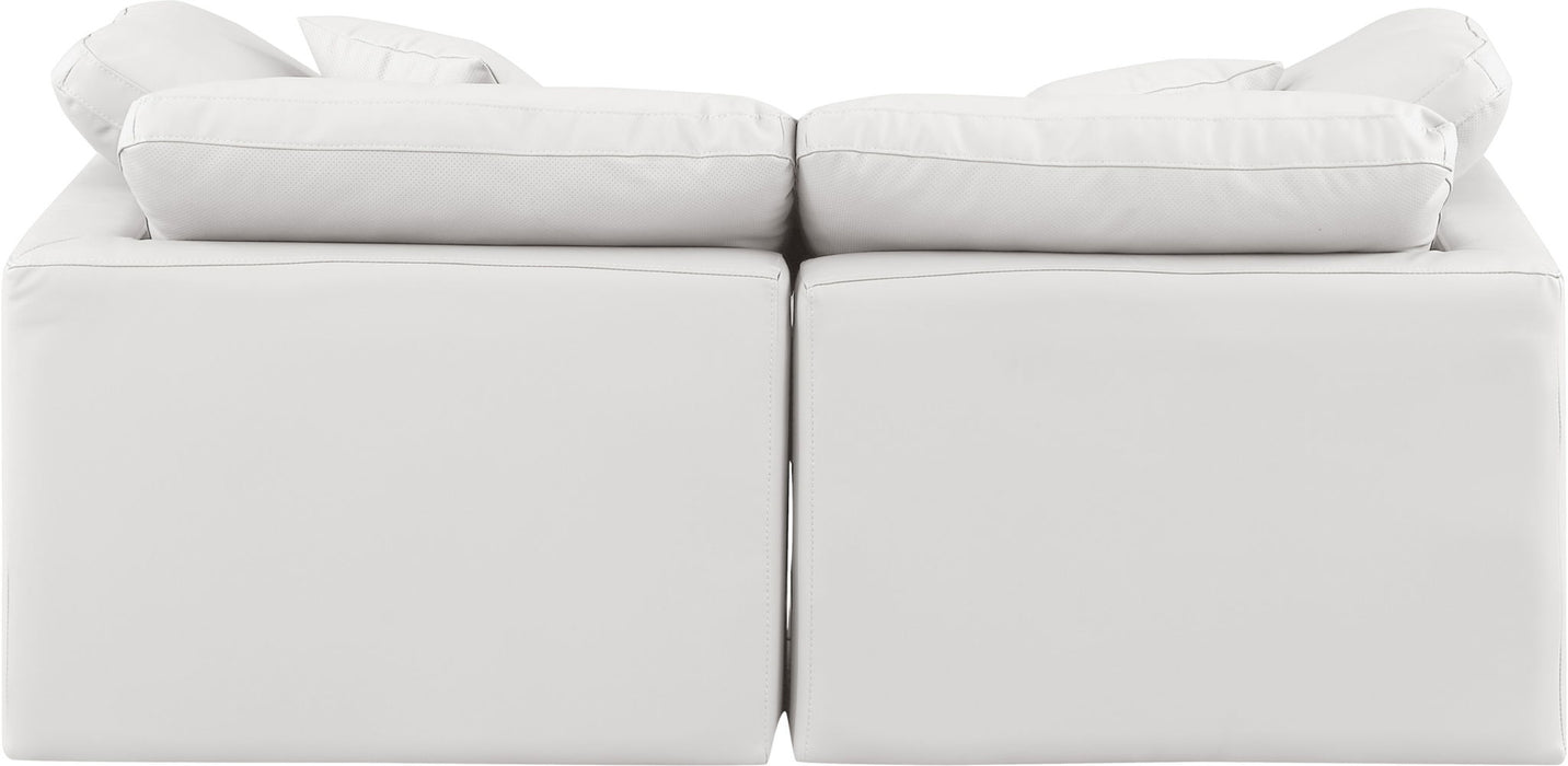 Indulge - Faux Leather 2 Seat Modular Sofa