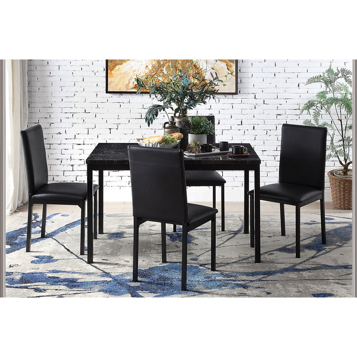 Tempe - Dining Table, Faux Marble Top