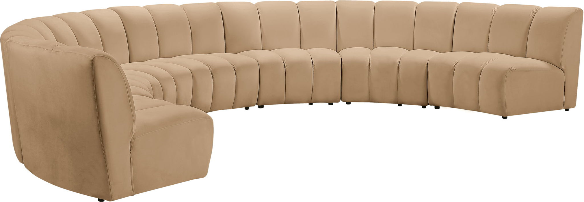 Infinity - 7 Piece Modular Sectional - Camel