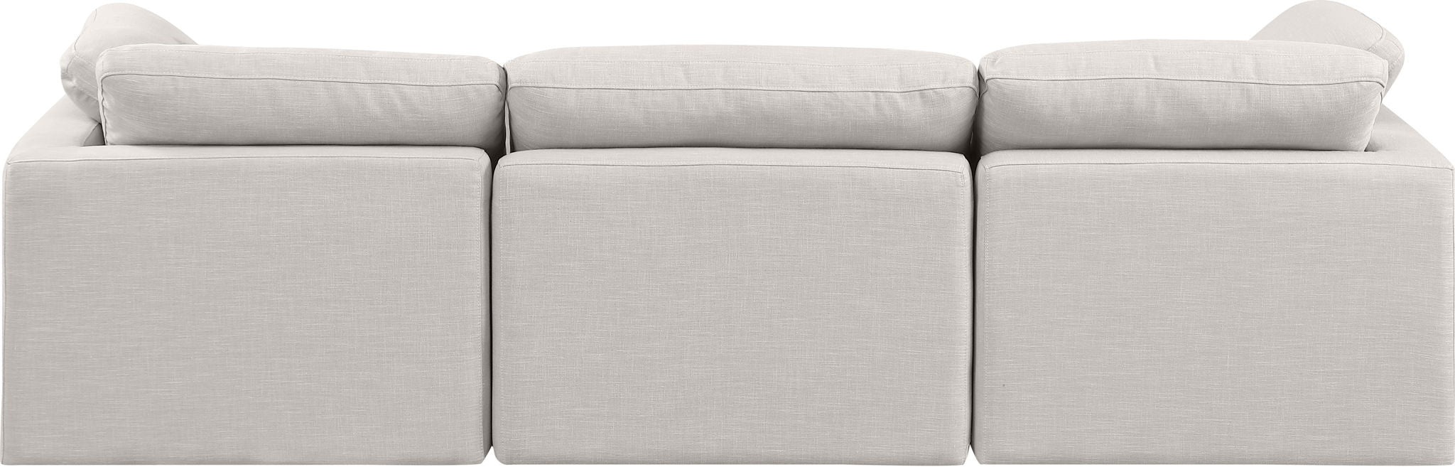 Indulge - Linen 3 Seat Modular Sofa