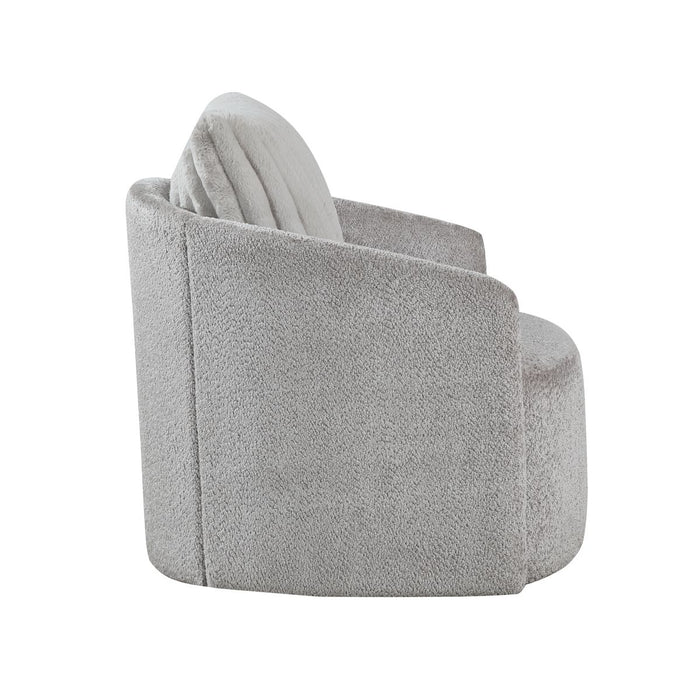 Francine - Swivel Chair - Gray