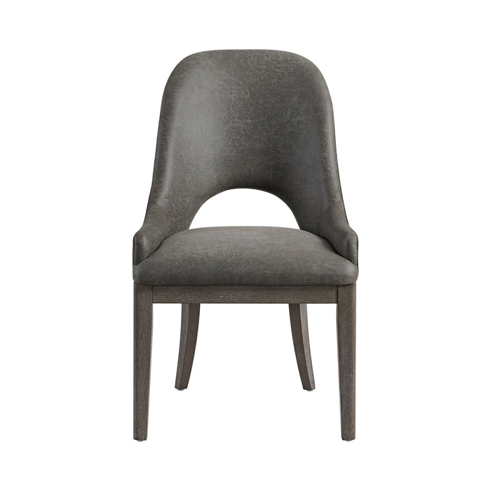 Hollywood Park - Dining Chair (Set of 2) - Dark Gray