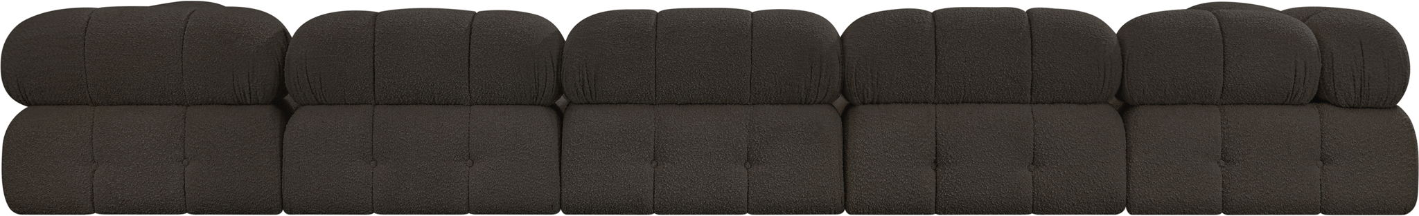 Ames - 7 Piece Fabric Modular U-Shaped Sectional