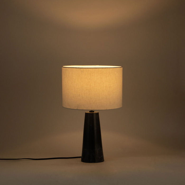 Dolomia - Base And Linen Textured Fabric Shade Table Lamp