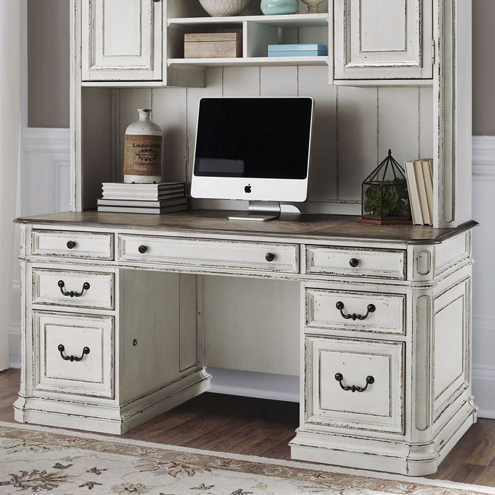 Magnolia Manor - Credenza - White