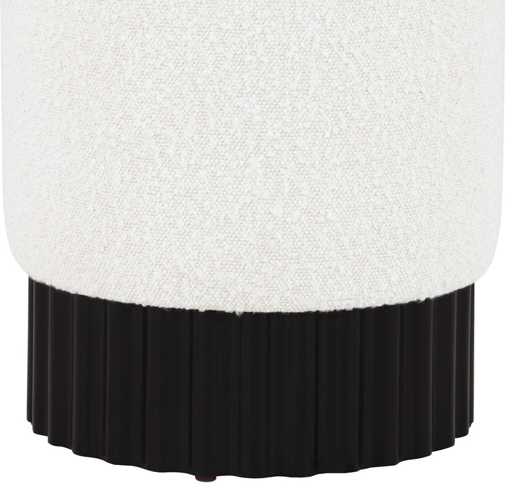 Veranda - Ottoman / Stool With Black Base