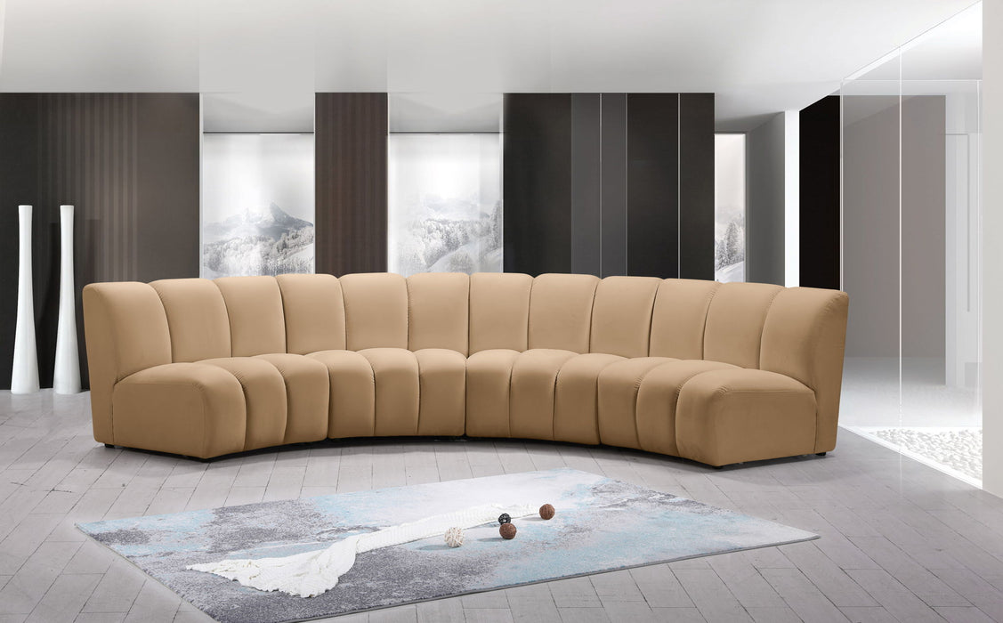 Infinity - 4 Piece Modular Sectional - Camel