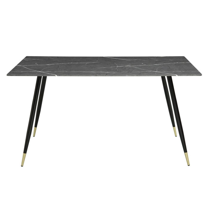 Clemente - 5 Piece Dining Room Set (Table & 4 Side Chairs) - Black