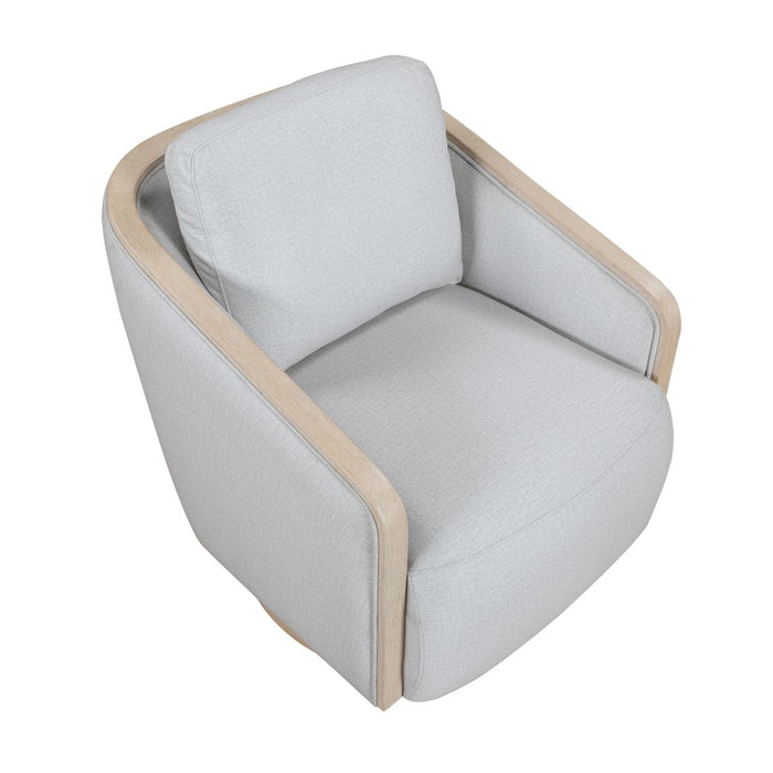 Hugo - Swivel Chair - Gray