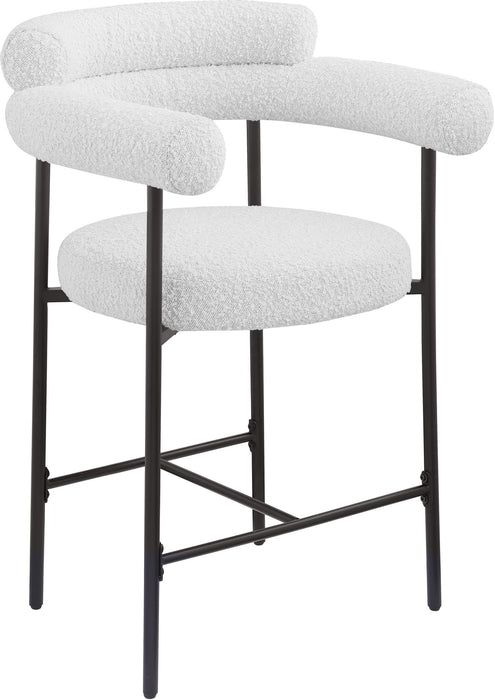 Blake - Counter Stool With Black Base (Set of 2)
