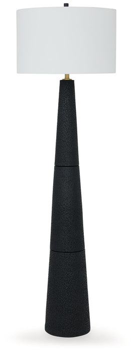 Hallburg - Poly Floor Lamp - Black
