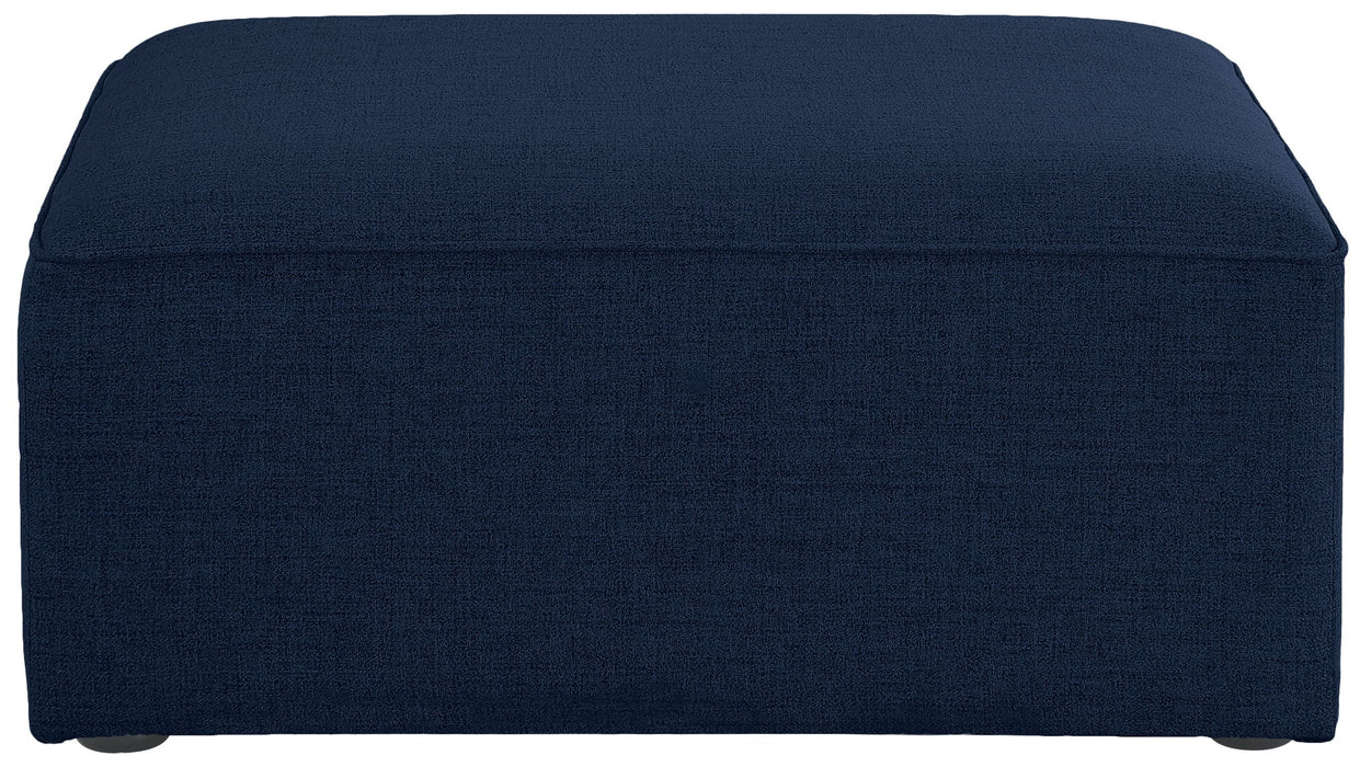 Cube - Linen Ottoman