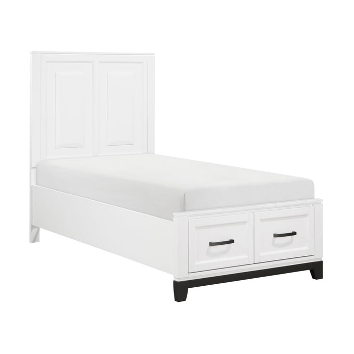 Garretson - Platform Bed With Footboard Storage