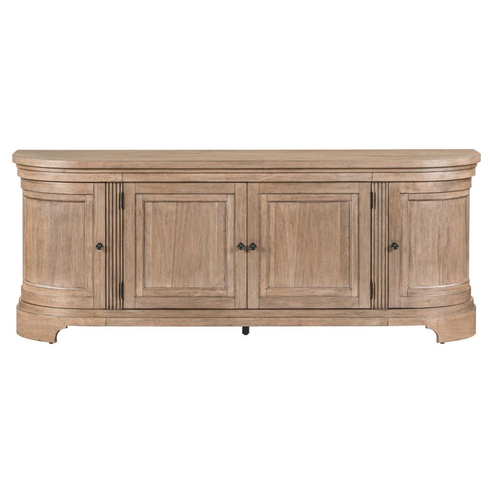 Haven Hills - 82'' TV Console - Camel Beige