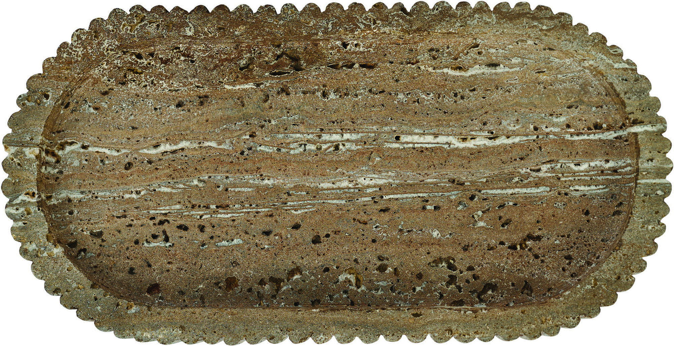 Khloe - Travertine Tray
