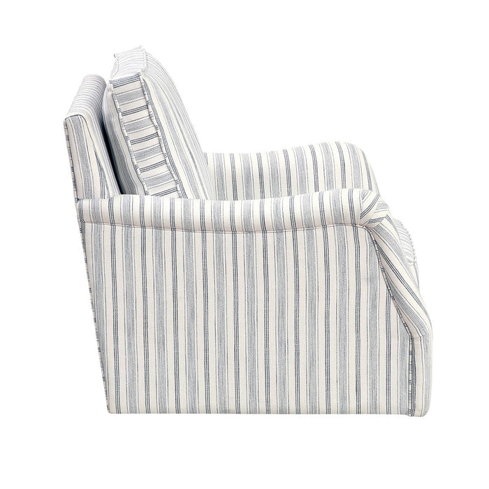 Bowden - Swivel Chair - Pearl Silver