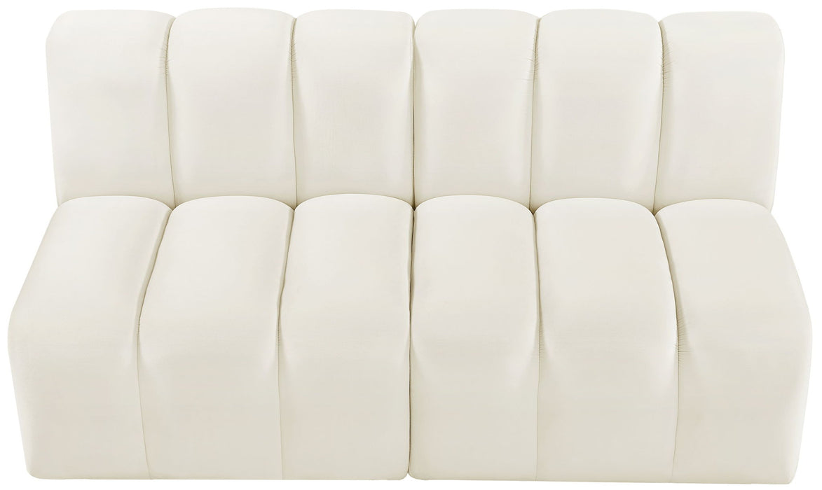 Arc - Velvet 2 Seats Modular Sofa