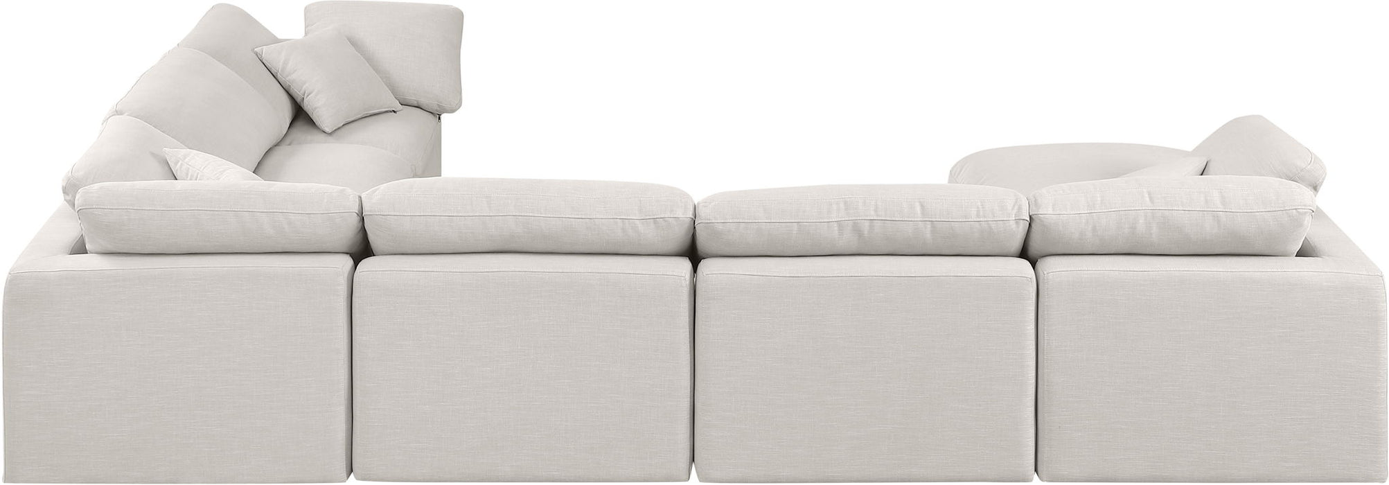 Indulge - Linen 7 Piece Modular Sectional