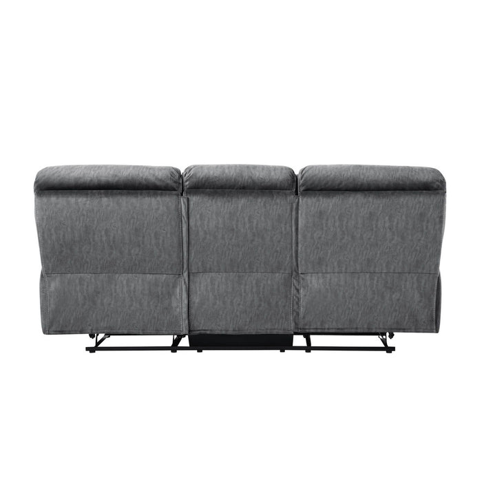 Muirfield - Double Reclining Sofa - Gray