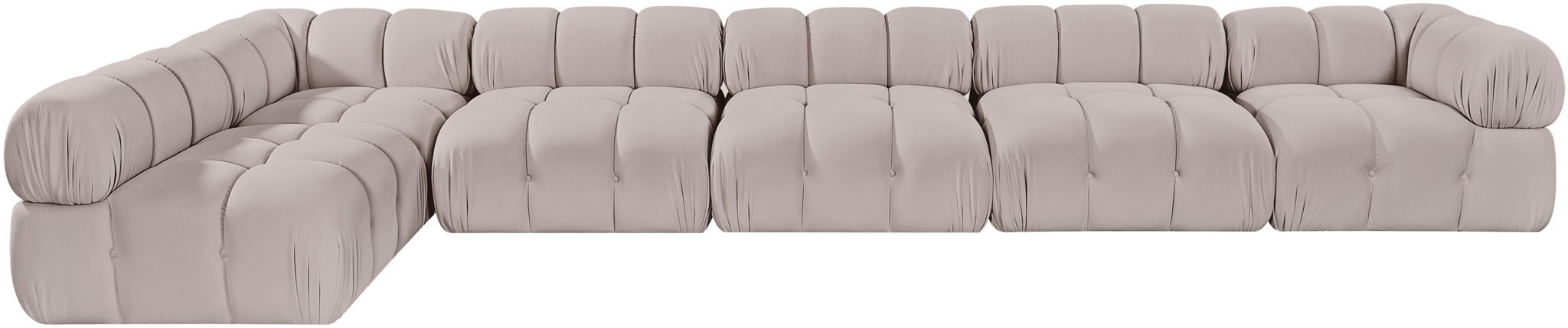 Orin - 6 Piece Modular Sectional (4 Modular Chairs, 2 Corner Chairs)