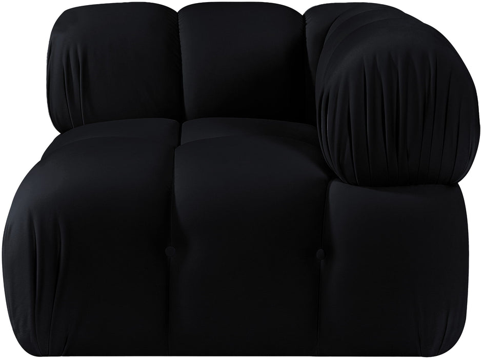 Orin - Velvet Performance Fabric Upholstered Modular Corner Chair