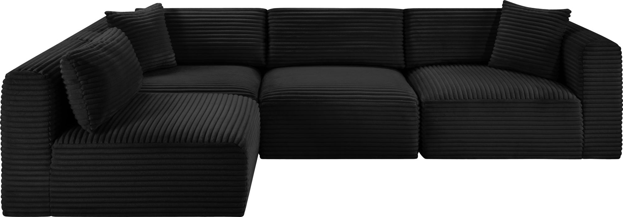 Shaggy - 4 Piece Modular Sectional