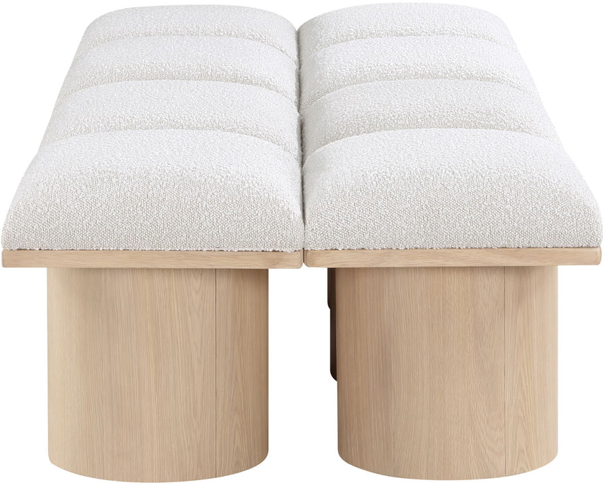 Pavilion - 8 Piece Modular Bench With Natural Base