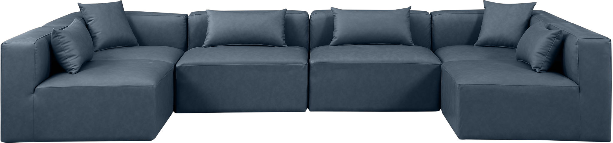 Cube - 6 Piece Modular Armless Sectional