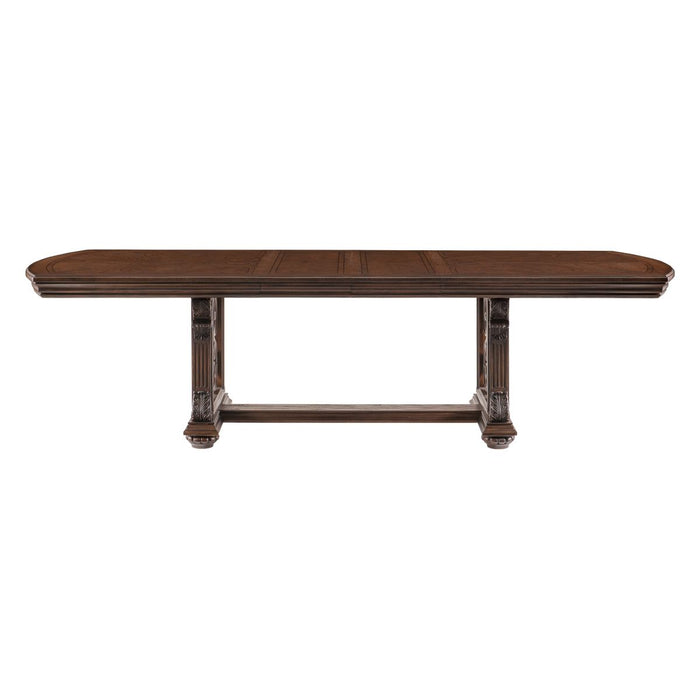 Bergen - 5 Piece Dining Room Set (Table & 4 Side Chairs) - Oak