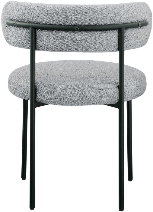 Beacon - Boucle Fabric Dining Chair (Set of 2)