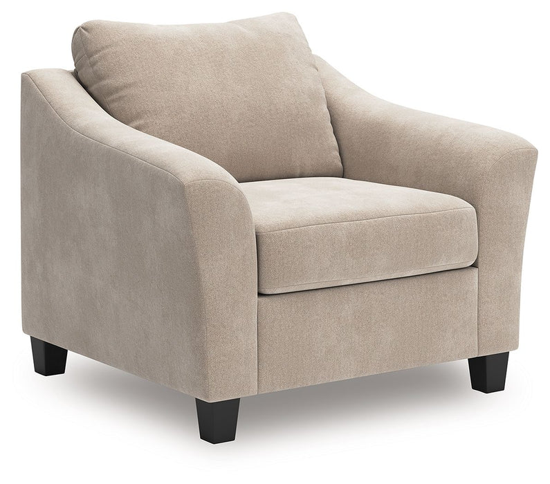 Willarae - Chair And A Half - Taupe
