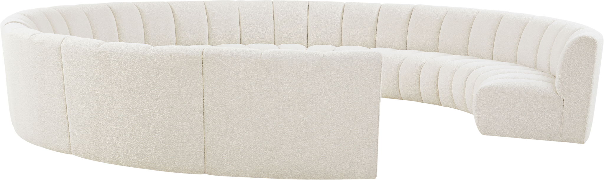 Infinity - 11 Piece Boucle Modular Sectional
