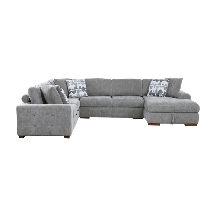 Raife - Sectional With Ottoman