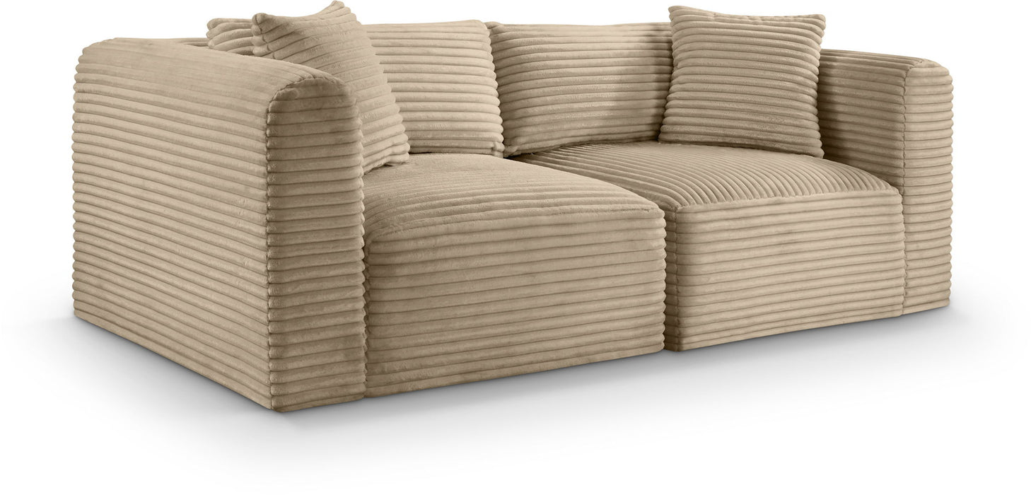 Shaggy - Fabric 2 Seat Modular Sofa