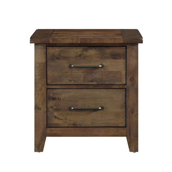 Jerrick - Nightstand - Brown