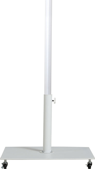 Amalfi - Aluminum Patio Umbrella - White Base / White Pole
