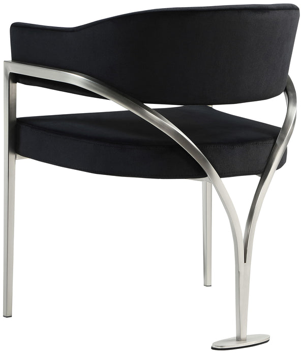 Madelyn - Dining Chair (Set of 2) - Brushed Chrome