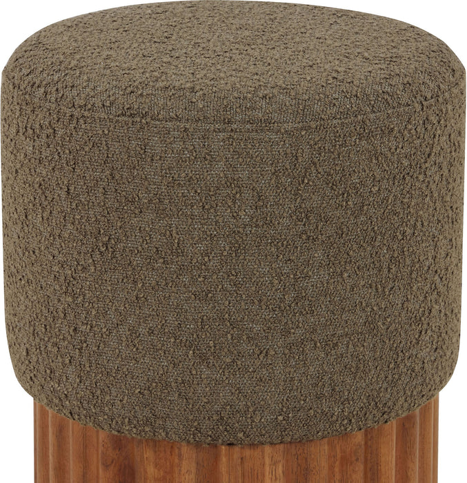 Veranda - Ottoman / Stool With Brown Base