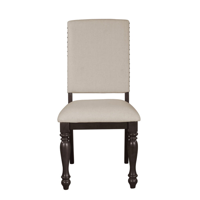 Begonia - Side Chair (Set of 2) - Grayish Brown