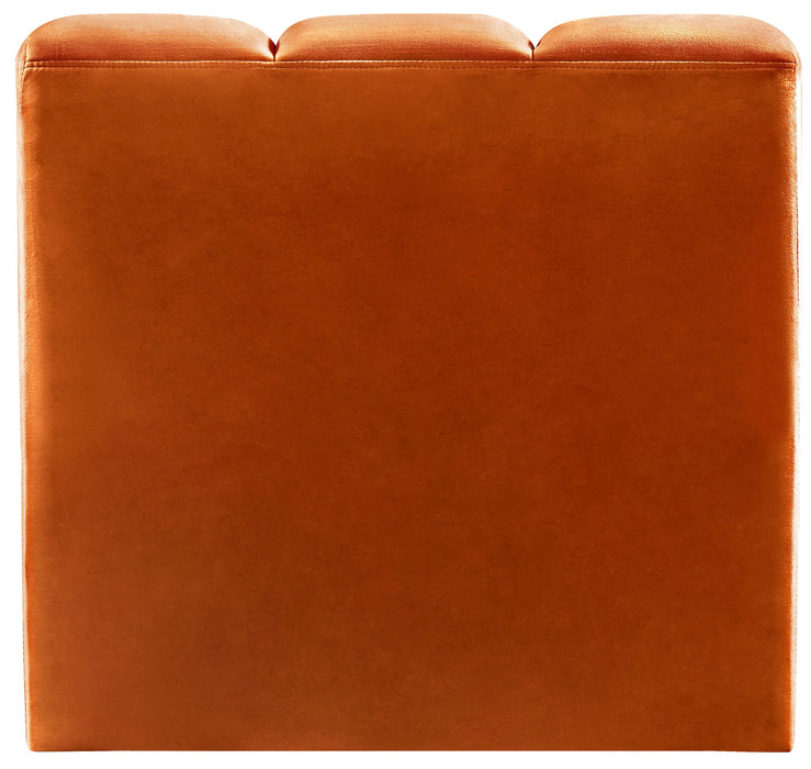 Arc - Velvet Straight Chair