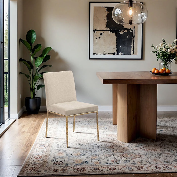 Reeves - Dining Side Chair (Set of 2) - Gold Base