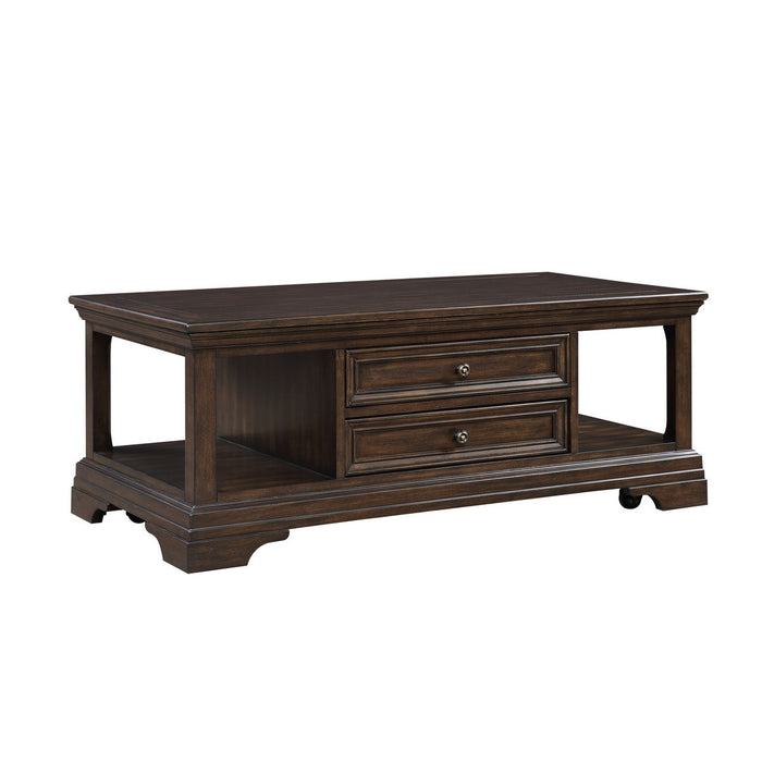 Tobias - Lift Top Cocktail Table - Espresso