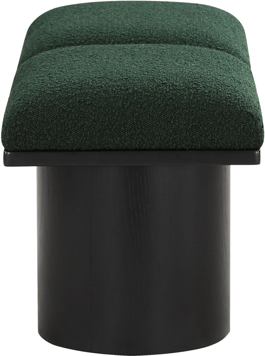 Pavilion - 2 Piece Modular Bench With Black Base