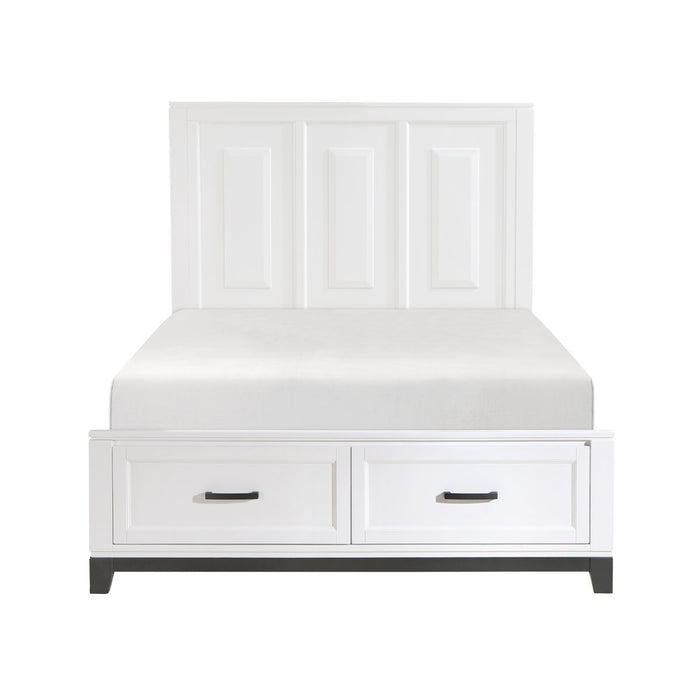 Garretson - Platform Bed With Footboard Storage